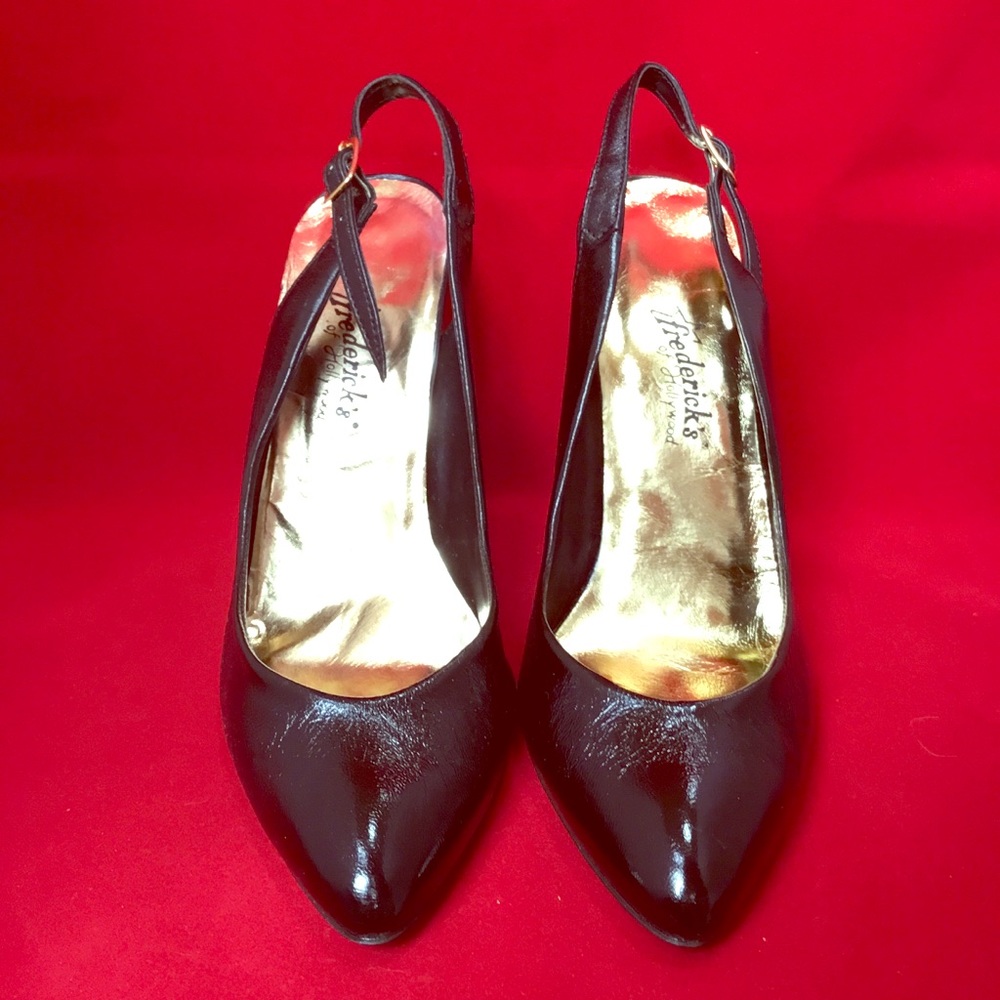Sexy sling back high heels
